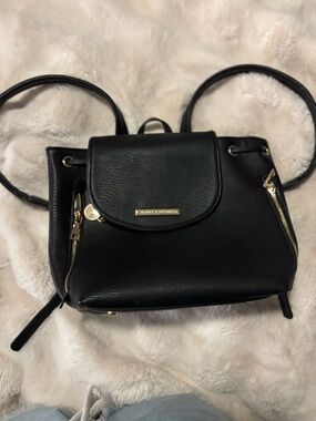 Poppy and Peonies Vagabond mini Back pack / handbag vegan